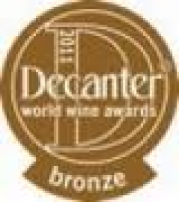 Decanter : mdaille de bronze